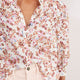 Nova Blouse - Ivory Layered Ditsy