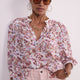 Nova Blouse - Ivory Layered Ditsy