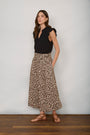 Nylah Skirt - Leopard