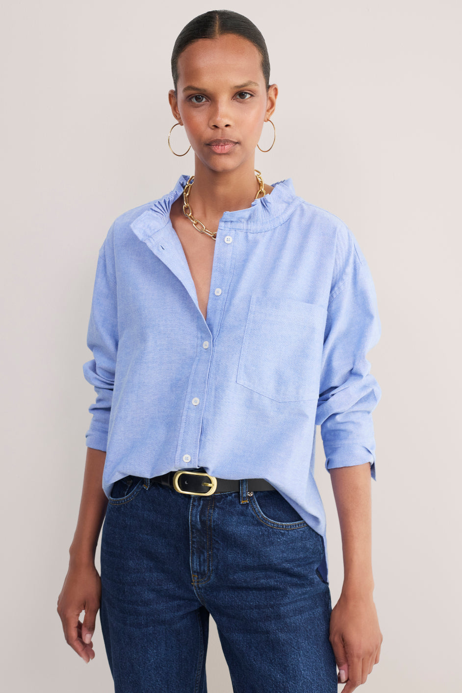 Odette Shirt - Chambray