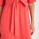 Otti Midi Dress - Guava Red