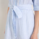 Otti Midi Dress - Sky Blue/White Stripe