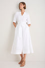 Otti Midi Dress - White