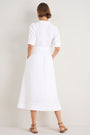 Otti Midi Dress - White