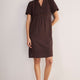 Otti Short Dress - Cocoa