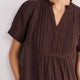 Otti Short Dress - Cocoa
