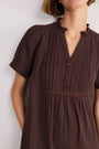 Otti Short Dress - Cocoa