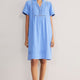 Otti Short Dress - Riviera Blue