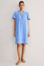 Otti Short Dress - Riviera Blue
