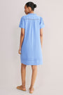 Otti Short Dress - Riviera Blue