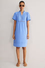 Otti Short Dress - Riviera Blue