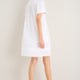 Otti Short Dress - White
