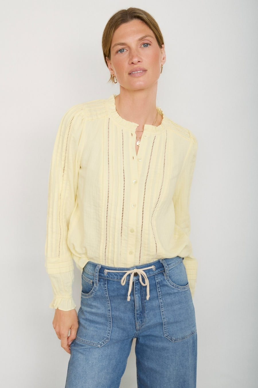 Otti Blouse - Lemon