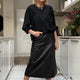 Ottiline Lace Blouse - Black
