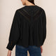 Ottiline Lace Blouse - Black