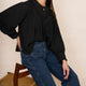 Ottiline Lace Blouse - Black
