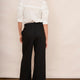 Ottoline Linen Trouser - Black