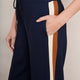 Penny Ponte Wide Leg Trouser - Deep Midnight