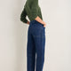 Paloma Horseshoe Jean - Mid Wash