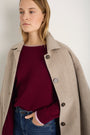 Pandora Jumper - Merlot/Oat/Blossom Pink
