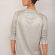 Parker Metallic Blouse - Champagne