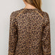 Parker Silk Blouse - Leopard