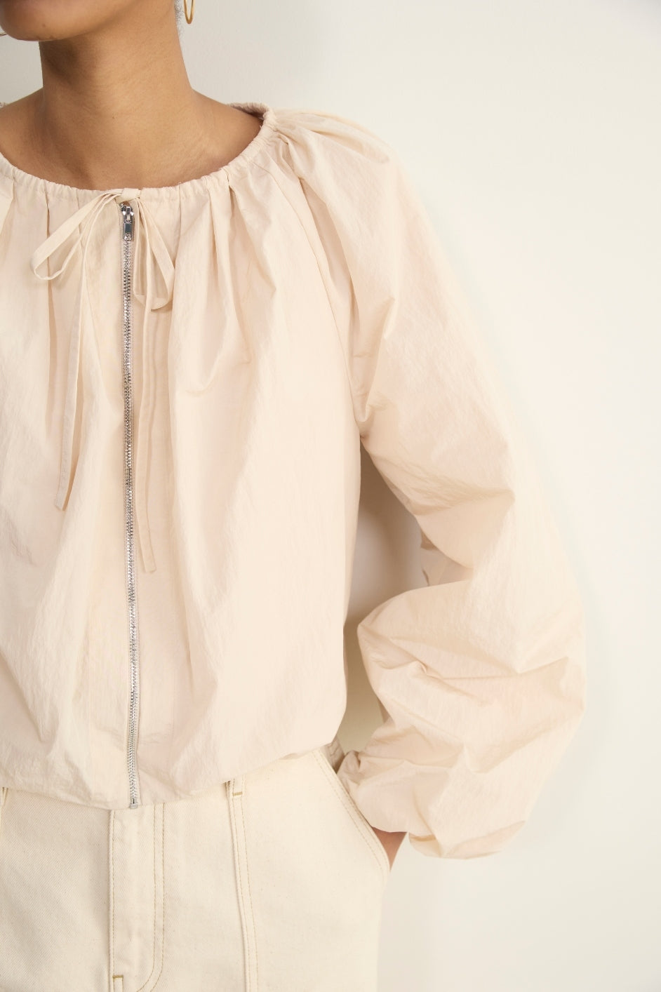 Penelope Puffball Jacket - Dusky Pink