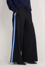 Penny Ponte Palazzo Trouser - Black