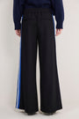 Penny Ponte Palazzo Trouser - Black