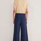 Penny Ponte Palazzo Trouser - Midnight/Sand