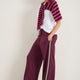 Penny Ponte Trouser - Deep Fig