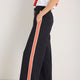 Penny Ponte Trouser - Black/Red
