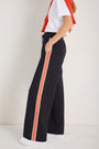 Penny Ponte Trouser - Black/Red