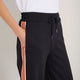 Penny Ponte Trouser - Black/Red