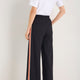 Penny Ponte Trouser - Black/Red