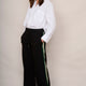 Penny Ponte Wide Leg Trouser - Black