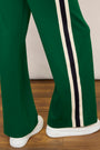 Penny Ponte Wide Leg Trouser - Racing Green