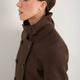 Philippa Pea Coat - Cocoa