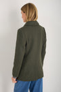 Philippa Pea Coat - Dark Olive