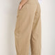 Phoebe Pleat Front Trouser - Dark Oat