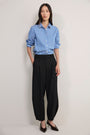 Pina Wool Blend Trouser - Black