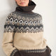 Remi Fairisle Jumper - Oat/Cocoa