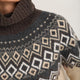 Remi Fairisle Jumper - Oat/Cocoa