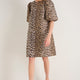 Remy Dress - Leopard Jacquard