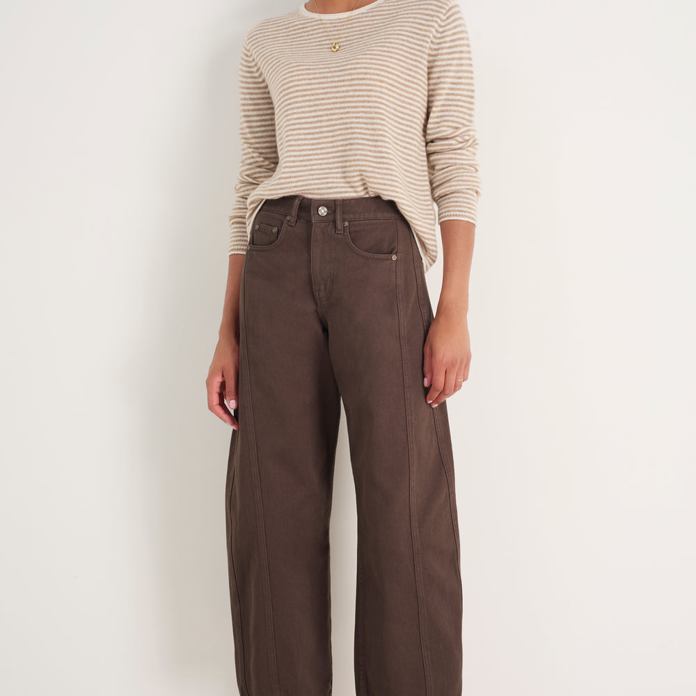 Remy Horseshoe Jean - Cocoa