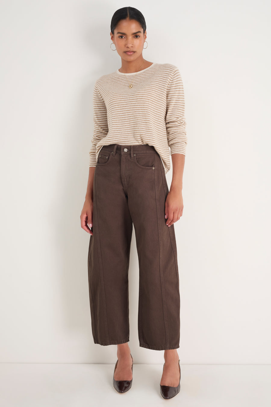 Remy Horseshoe Jean - Cocoa