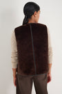 Carina Duffle Gilet - Cocoa