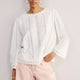 Renee Blouse - White Embroidered