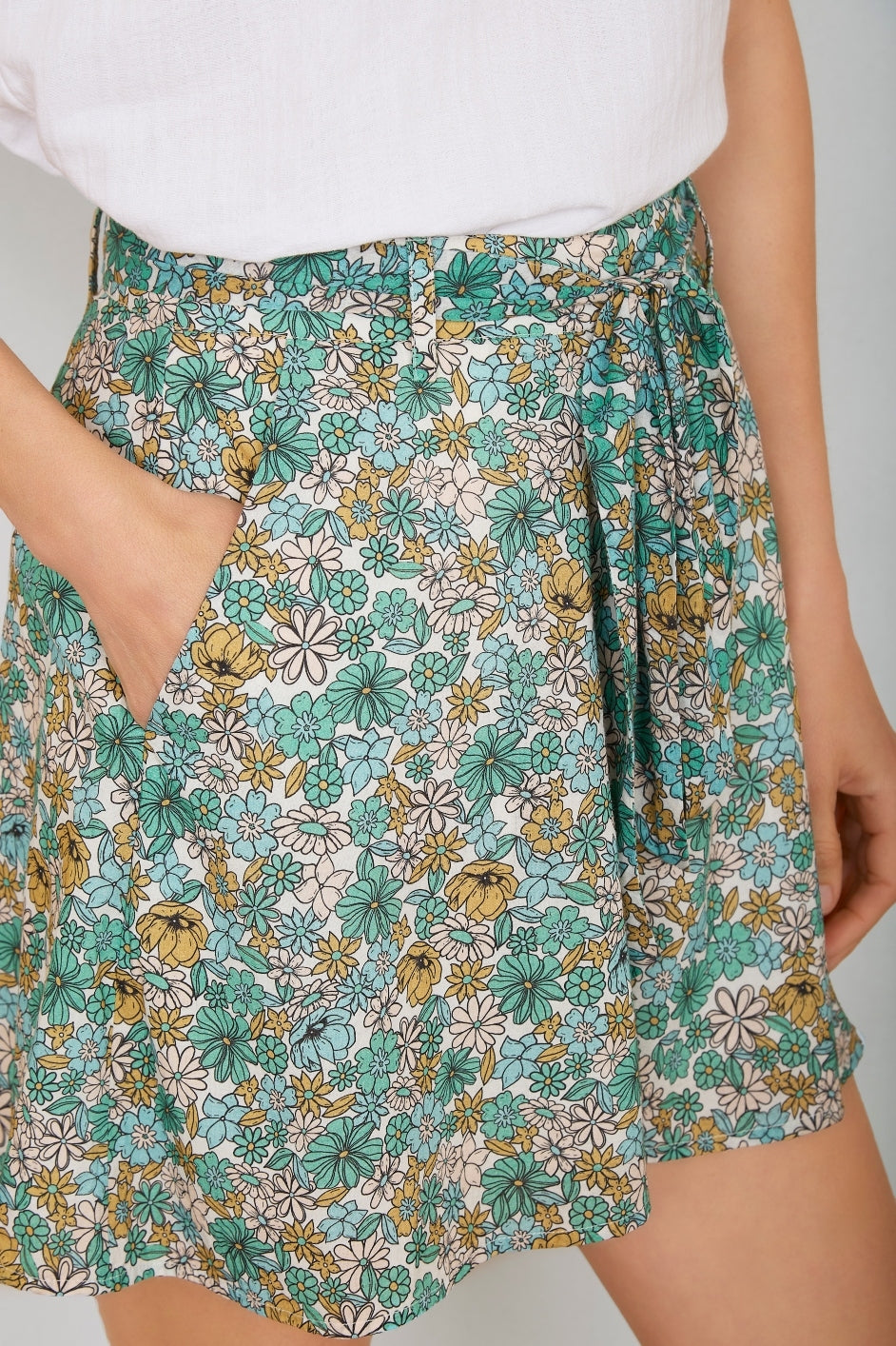 Rhiane Short - Retro Floral