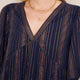 Riley Dress - Midnight/Multi Stripe